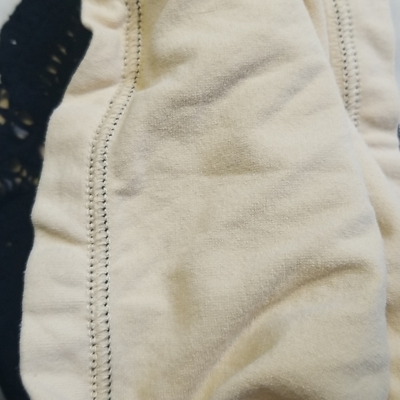 Intimately Free People Black Medallion Crochet Bodycon Dress Size XS - Picture 13 of 14